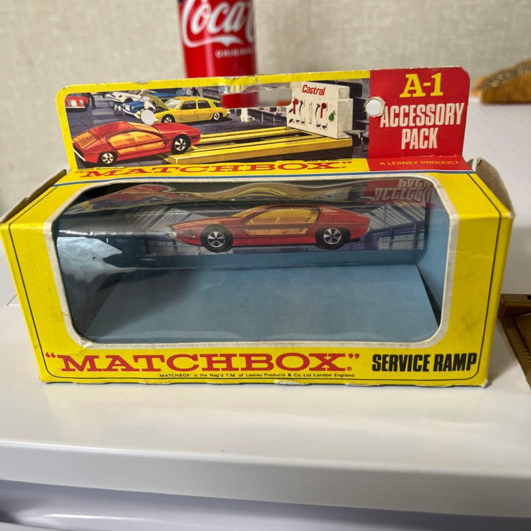 マッチボックス　パワーリフトとボックス　ビンテージ