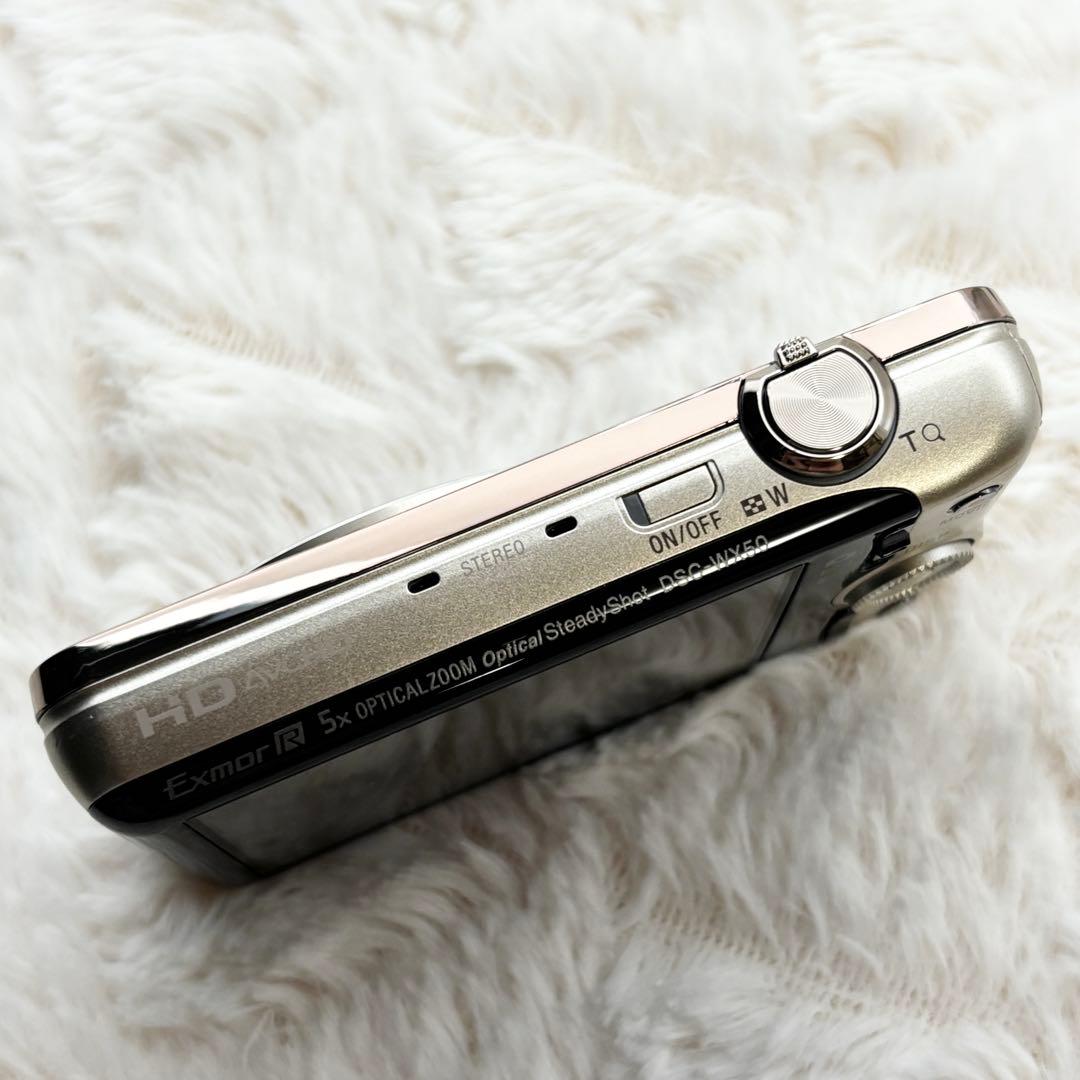 極美品 Sony Cyber-Shot DSC-WX50 ゴールド