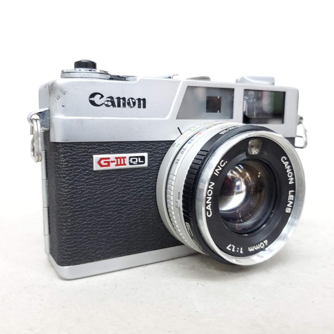 Canon Canonet QL17 G-Ⅲ F1121-373-3v p