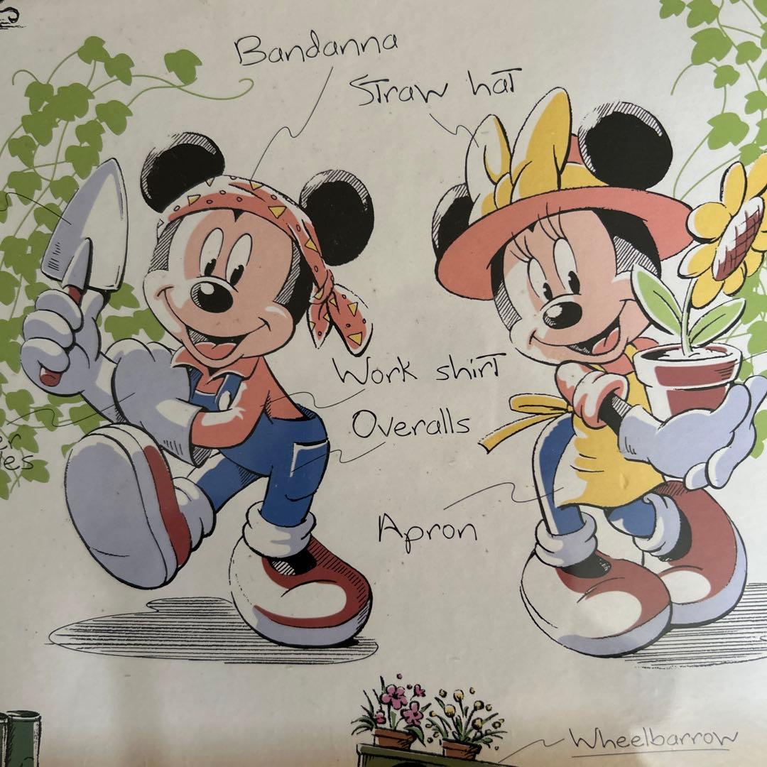 ミッキーズガーデン　ディズニーランド　パズル　1000ピース　廃盤　希少