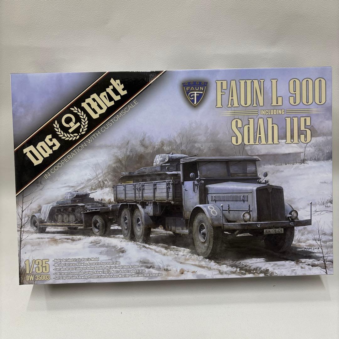 FAUN L 900 トラック 1/35 Das Werk