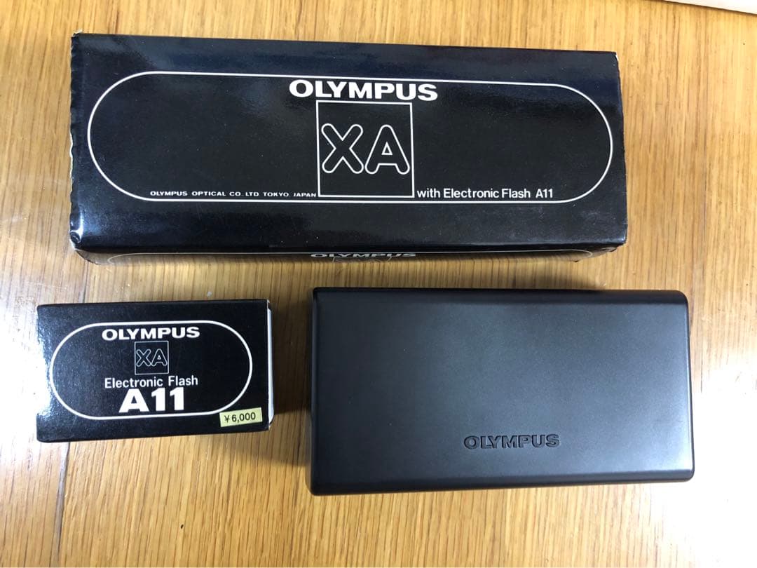 OLYMPUS XA フィルムカメラ + フラッシュA11 ジャンク扱い