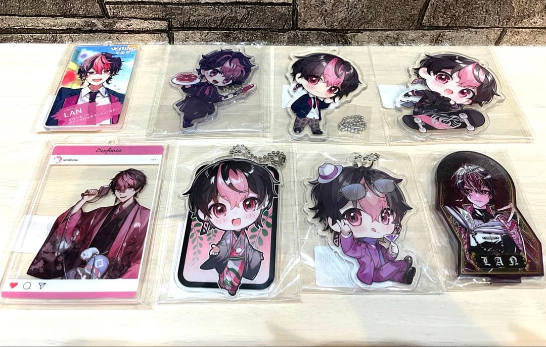 シクフォ二 lanくん アクリルパネル アクスタ アクキー