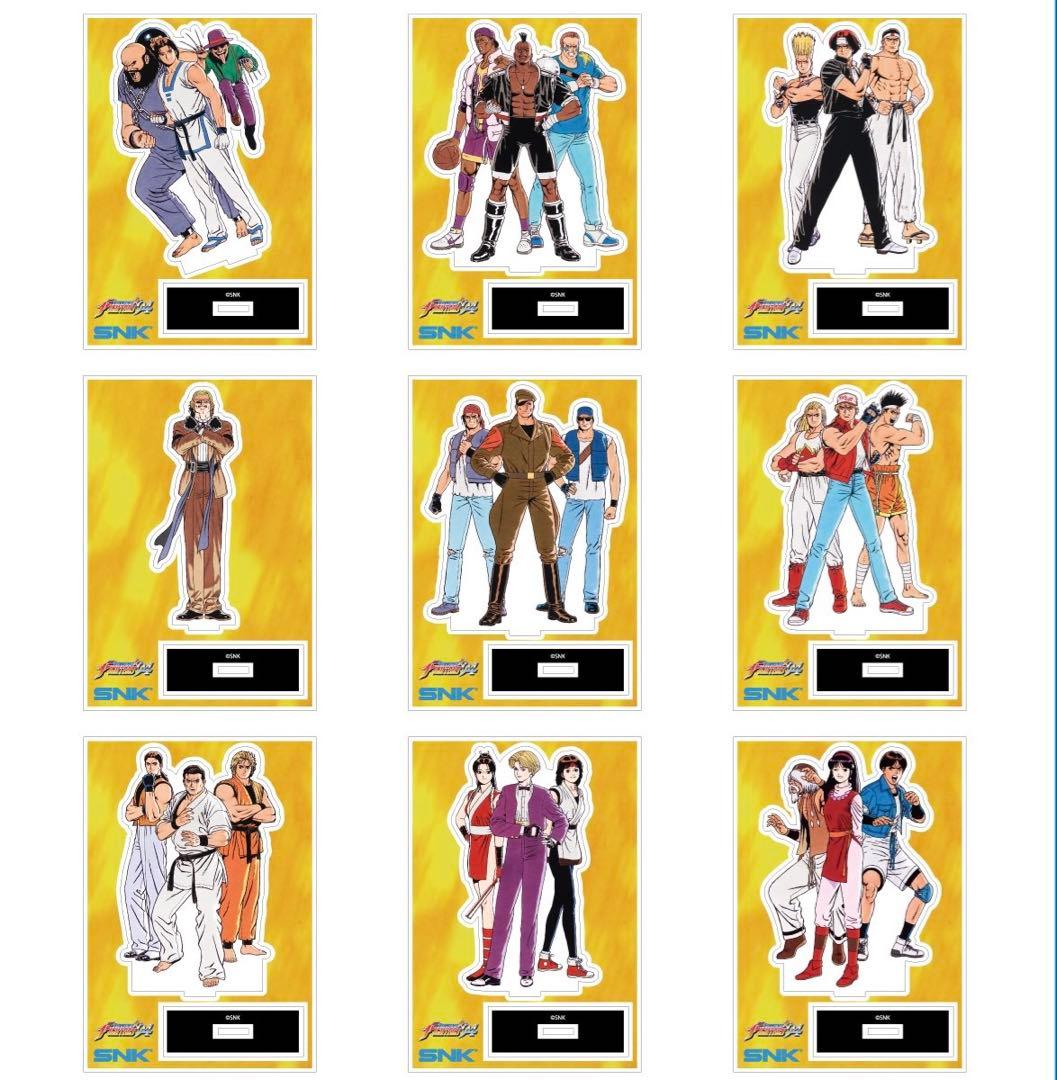 KOF'94 アクリルスタンド 全9種フルコンプセット KOF94 SNK