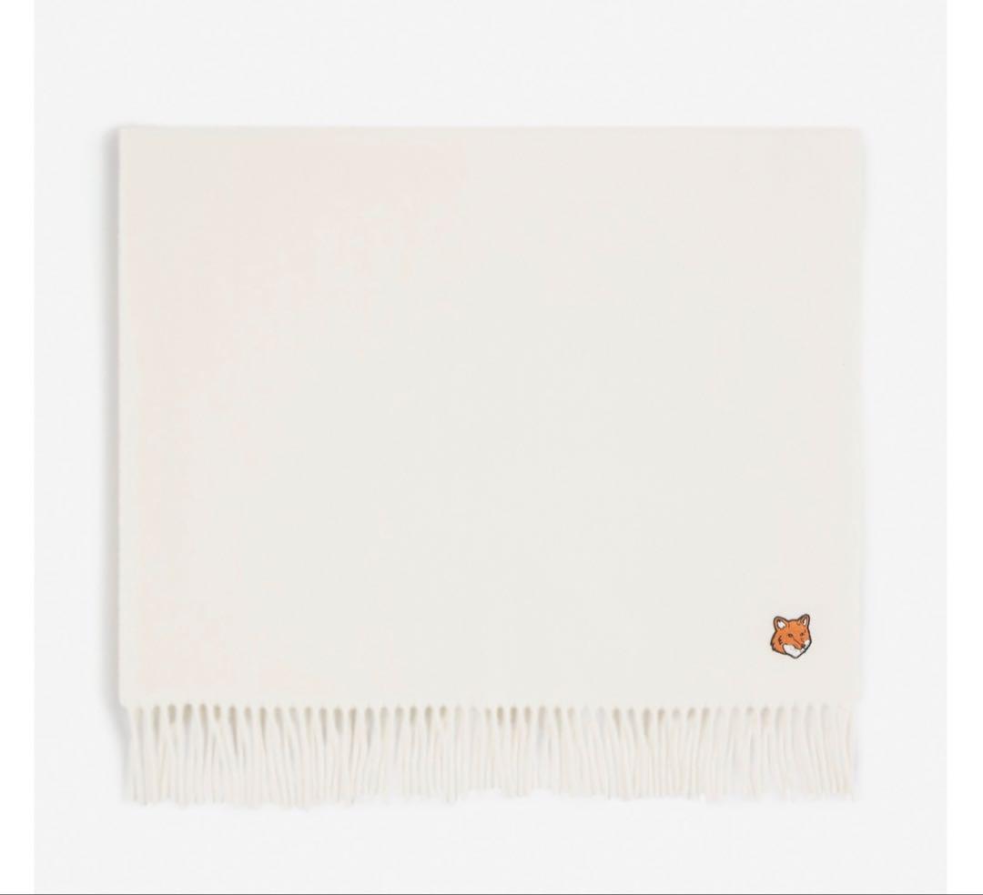 Maison Kitsune FOX HEAD SCARF マフラー ストール