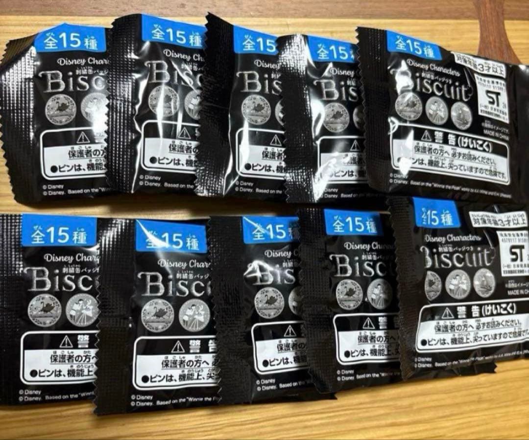 ディズニー 刺繍缶バッジ 100個セット 未開封