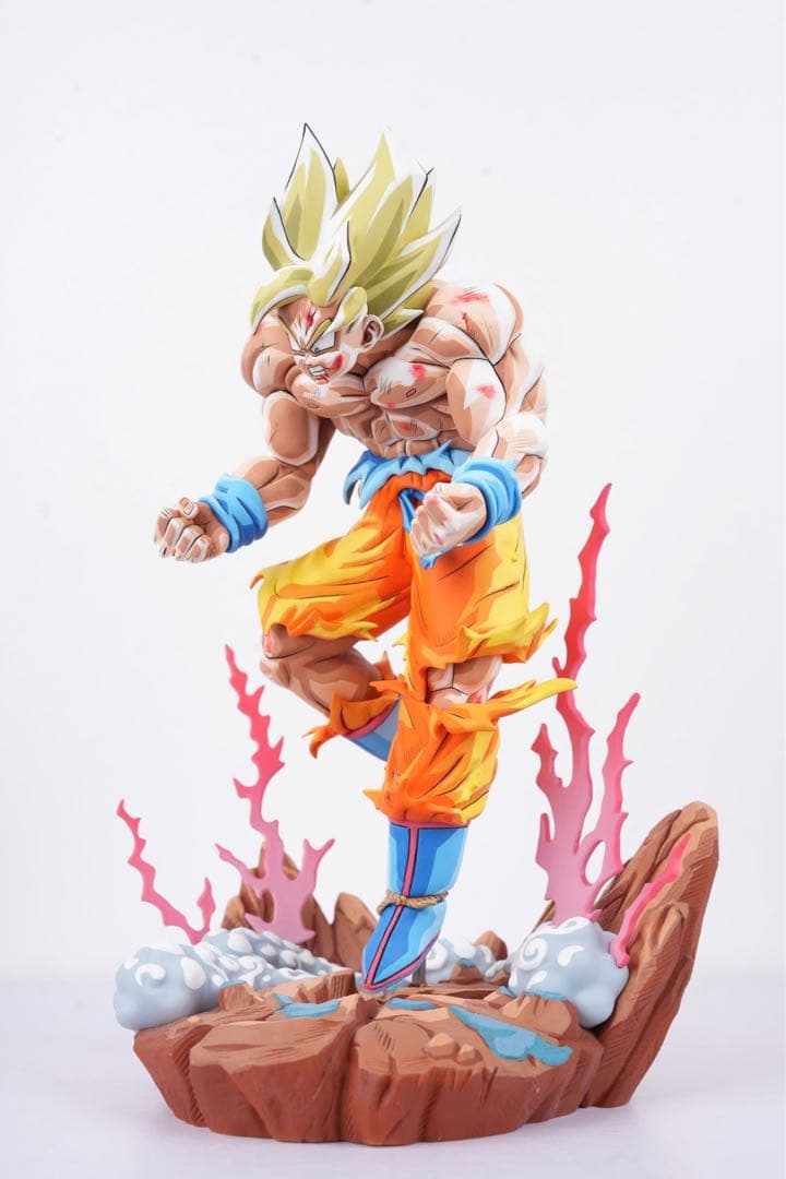 超サイヤ人 孫悟空 二次元彩色ペイント「すべての終わり」ドラゴンボールフィギュア