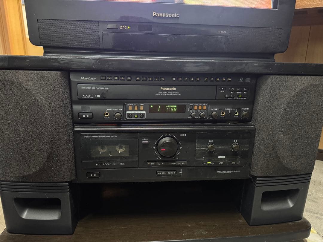 超お得！⭐︎Panasonic製⭐︎高級カラオケセットディスク33枚セット！