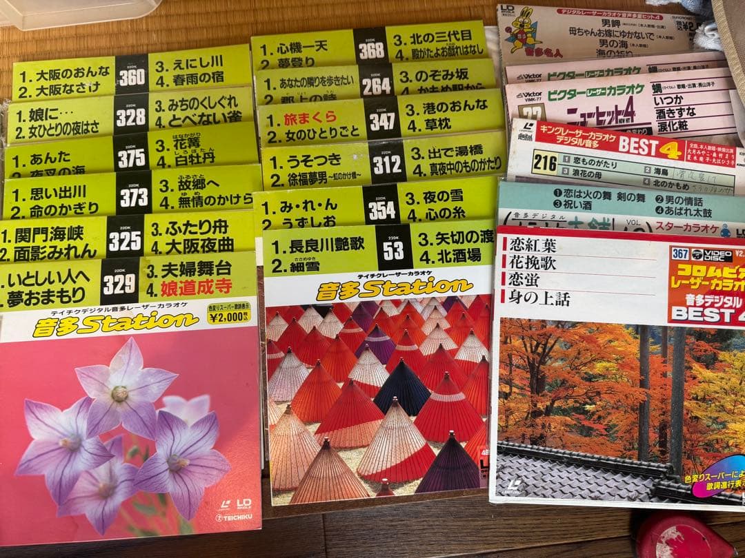 超お得！⭐︎Panasonic製⭐︎高級カラオケセットディスク33枚セット！