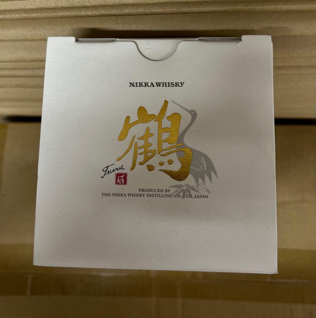 古酒未開栓 ニッカウヰスキー 鶴 700ml アルコール43%箱付き