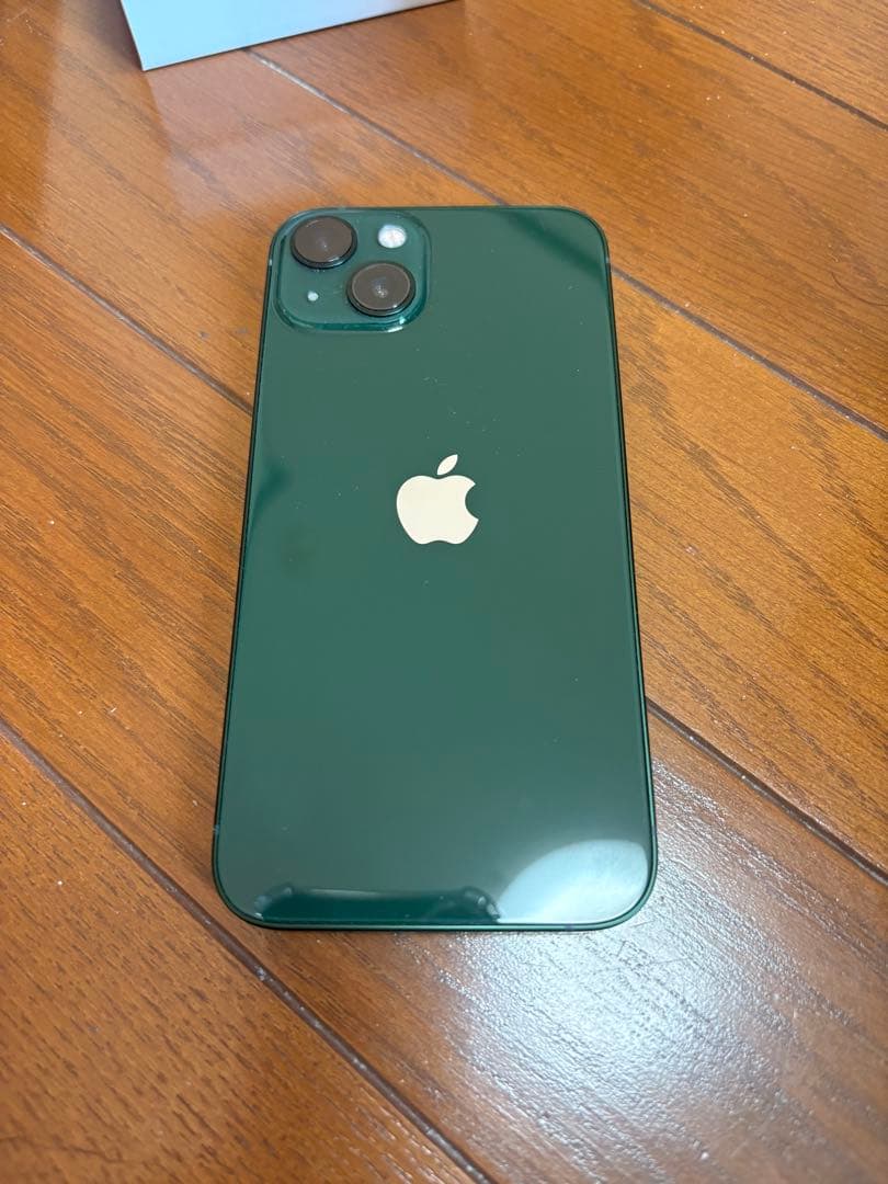 美品！　Apple iPhone 13 グリーン 本体レア色グリーン1/17終了