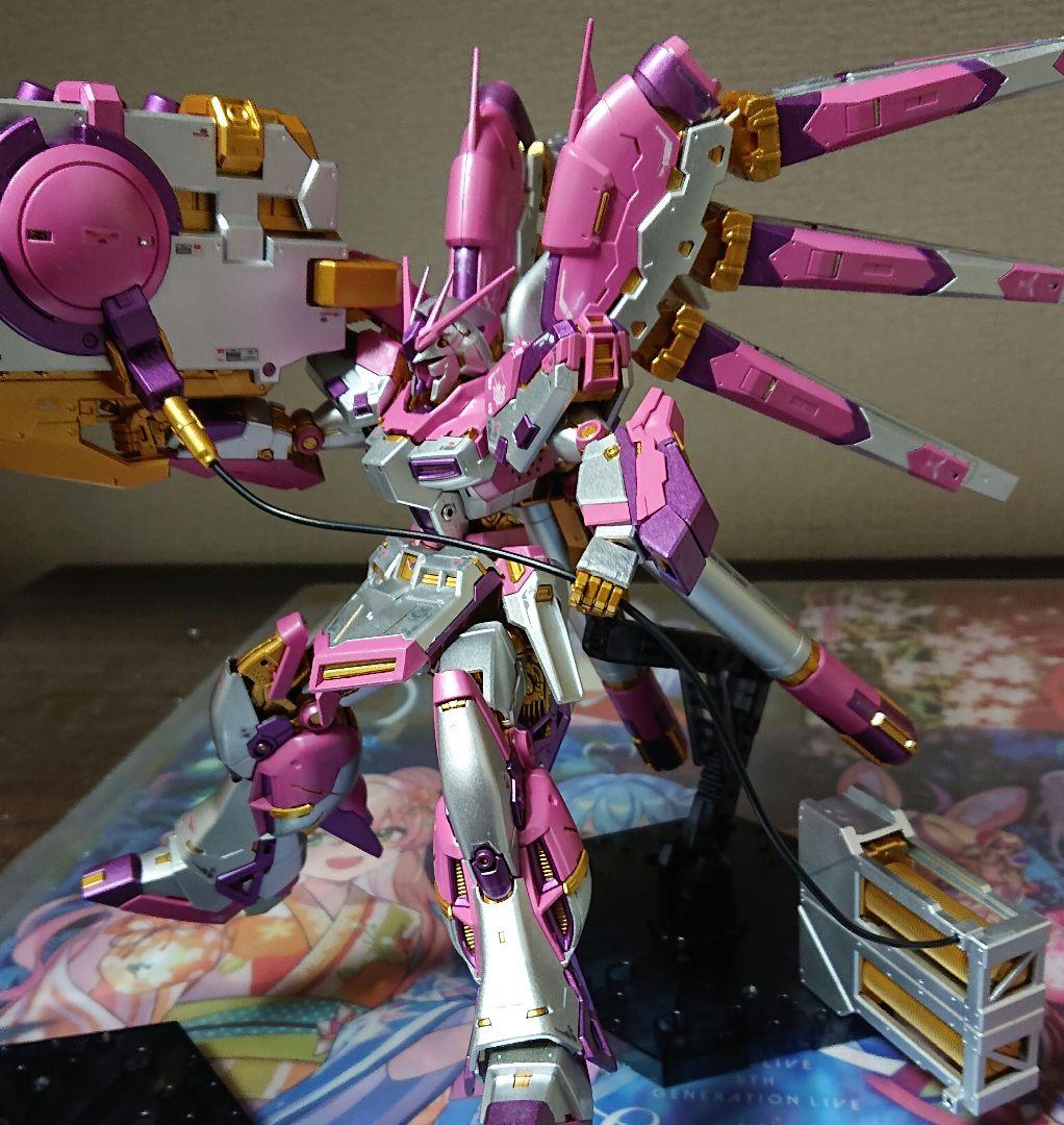 塗装完成品 RG Hi-νガンダム ハイパーメガバズーカランチャー