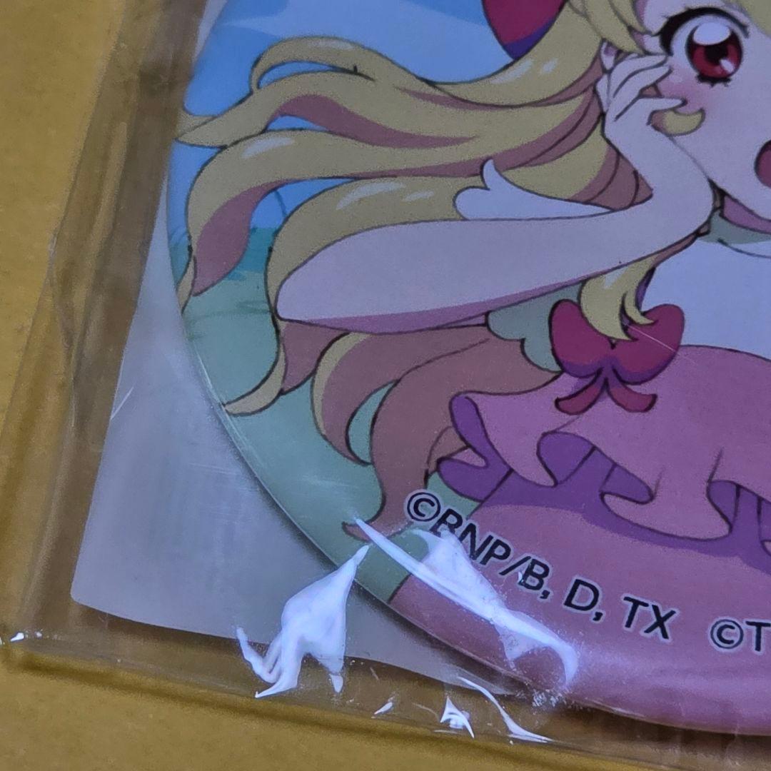 1点 星宮いちご テヅカツ アイカツ 缶バッジ コラボ記念