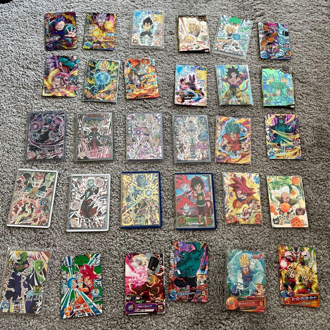昔のドラゴンボールカードのレアなやつ