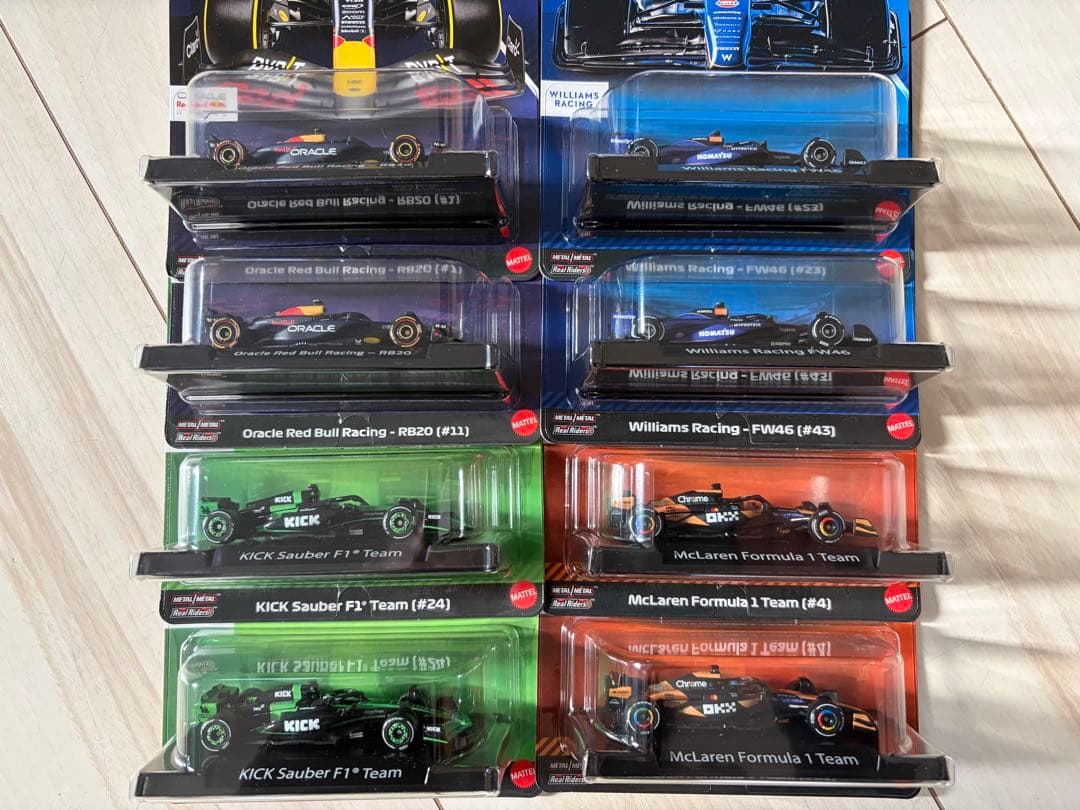 ホットウィール F1 ミニカーセット