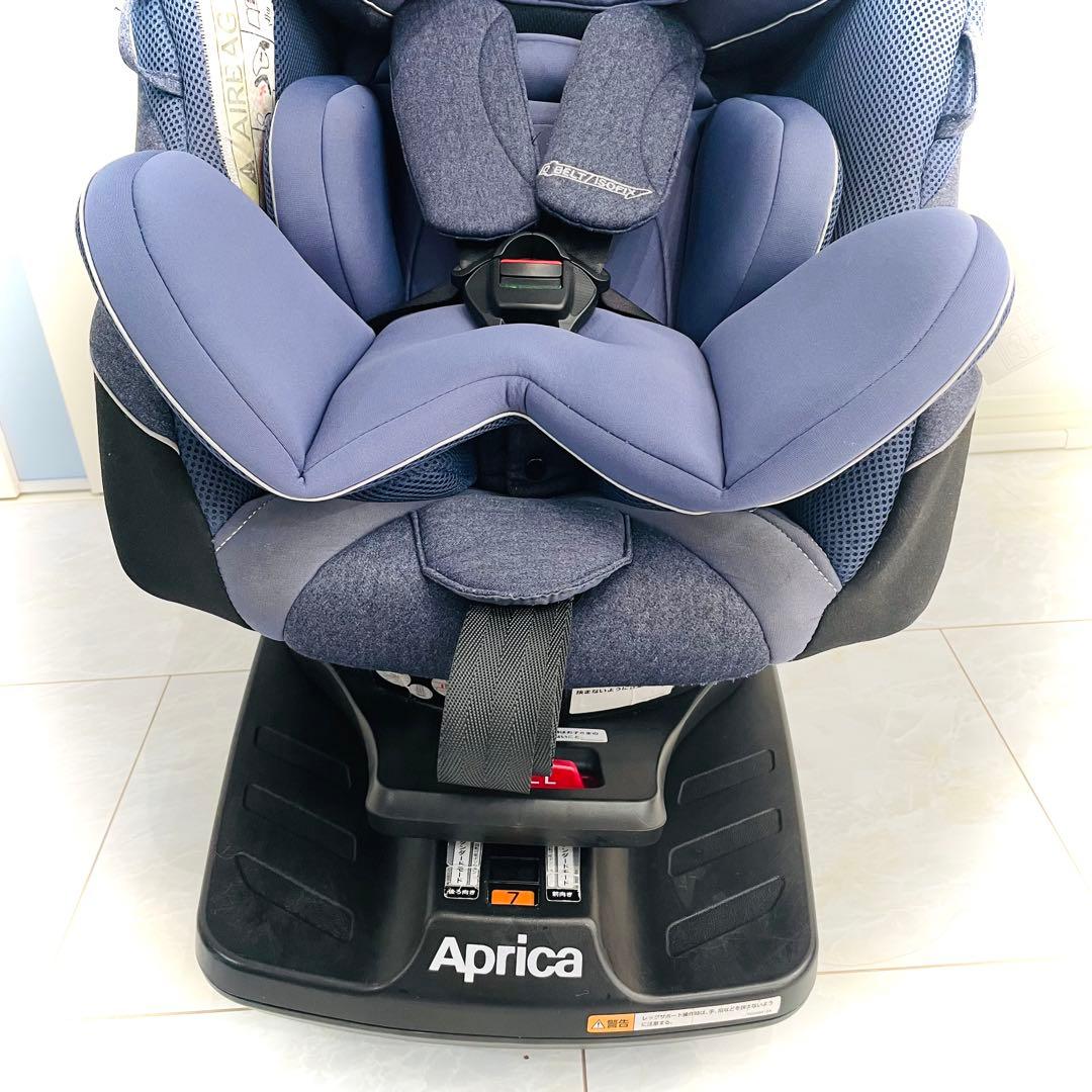 【美品】ISOFIX＆ベルト対応★アップリカチャイルドシートクルリラプレミアム