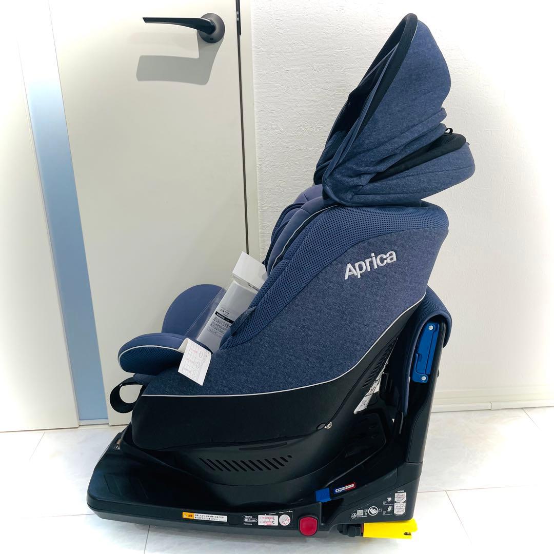 【美品】ISOFIX＆ベルト対応★アップリカチャイルドシートクルリラプレミアム