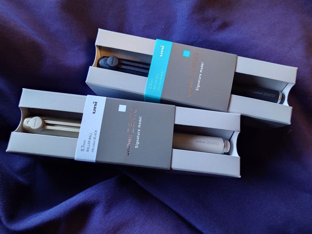 【新品】uniball ZENTO ユニボールゼント シグ二チャーモデル 2本