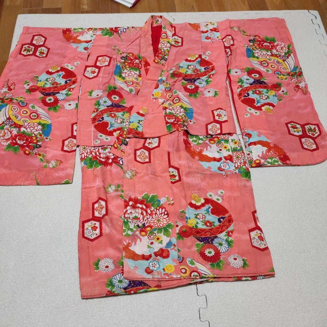 七五三 7歳　レトロ　アンティーク　フルセット