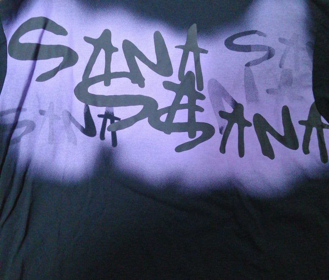 TWICE THIS IS FOR popup Tシャツ BLACK M サナ