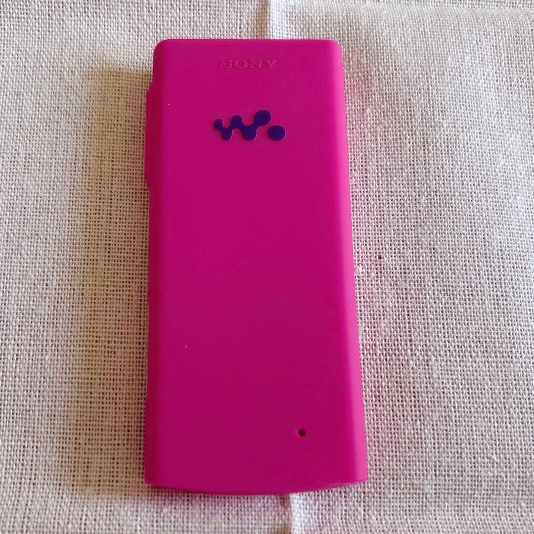 SONY ウォークマン ピンクNW-S644 WALKMAN シリコンケース付き