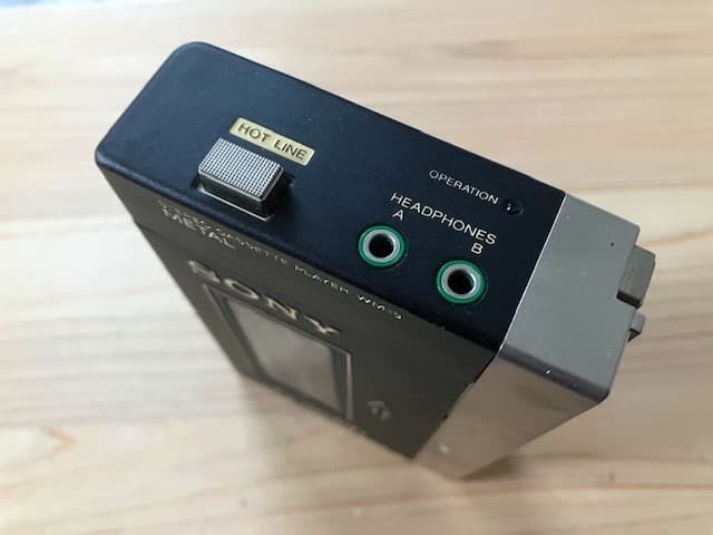 超希少美品 高音質 整備済完全動作品 SONY WM-3 新品のヘッドホン付