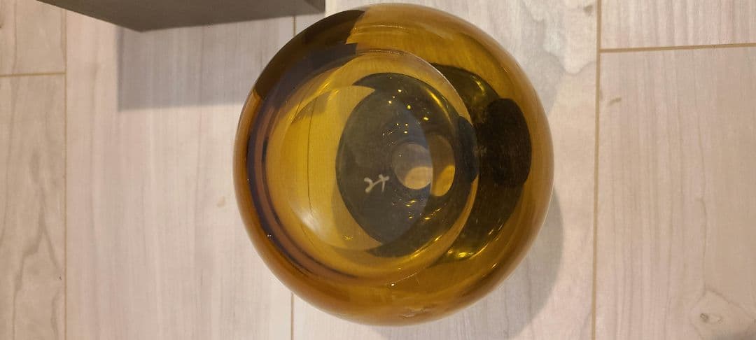 【美品】小林貢 花器 ガラス工芸 現代工芸 ノリタケ