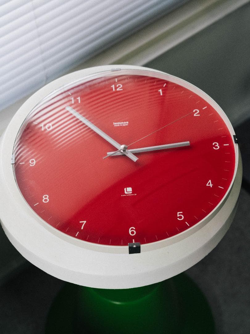 Lemnos \"North clock\" モダン 掛時計 ポップ ミニマム