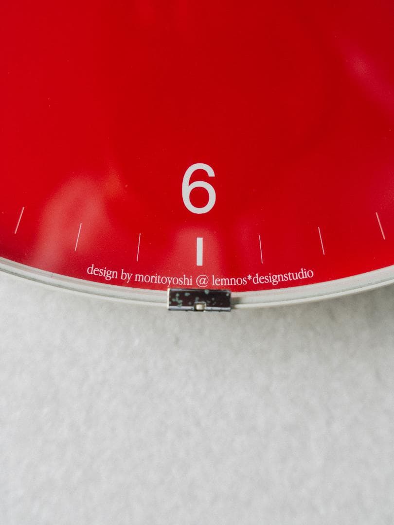 Lemnos \"North clock\" モダン 掛時計 ポップ ミニマム