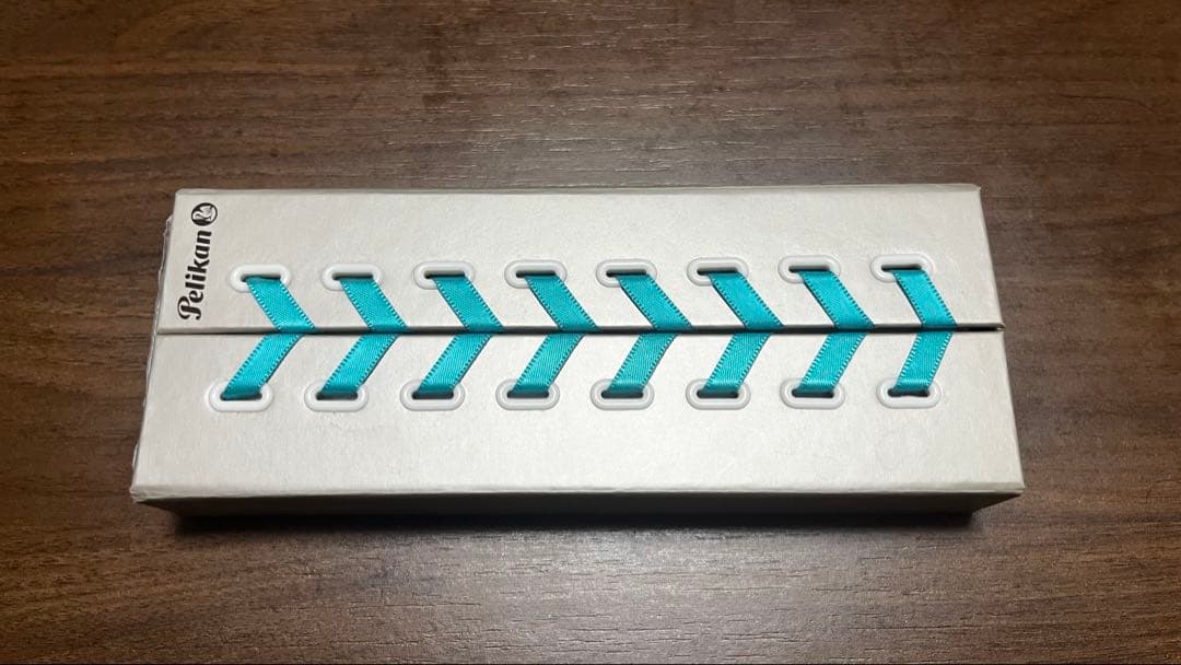 【売切】極美品 ペリカン M600 ターコイズ 万年筆 F(細字) 限定