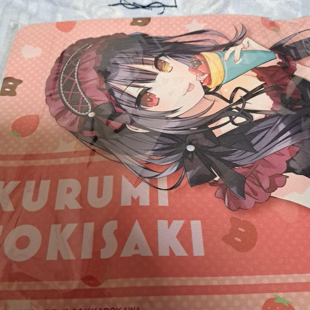 デート・ア・ライブ　時崎狂三　得点用ラバーマット　原作版デートver