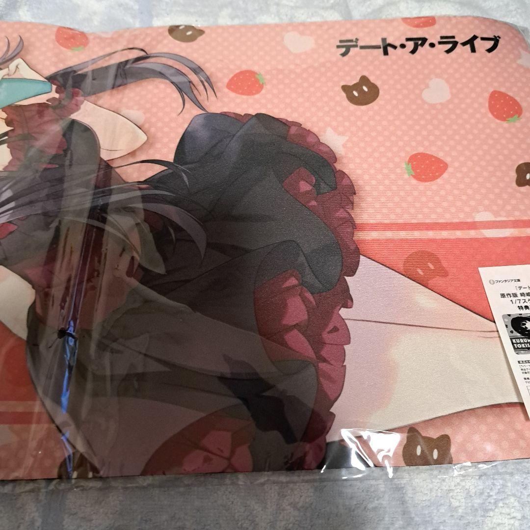 デート・ア・ライブ　時崎狂三　得点用ラバーマット　原作版デートver