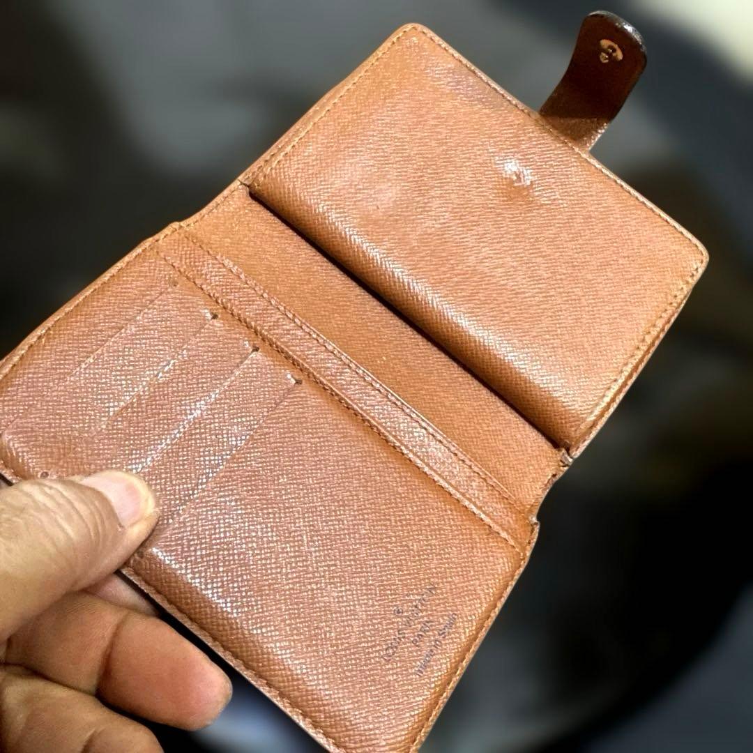 12☆在庫SALE/美品 ♪モノグラム がま口 財布