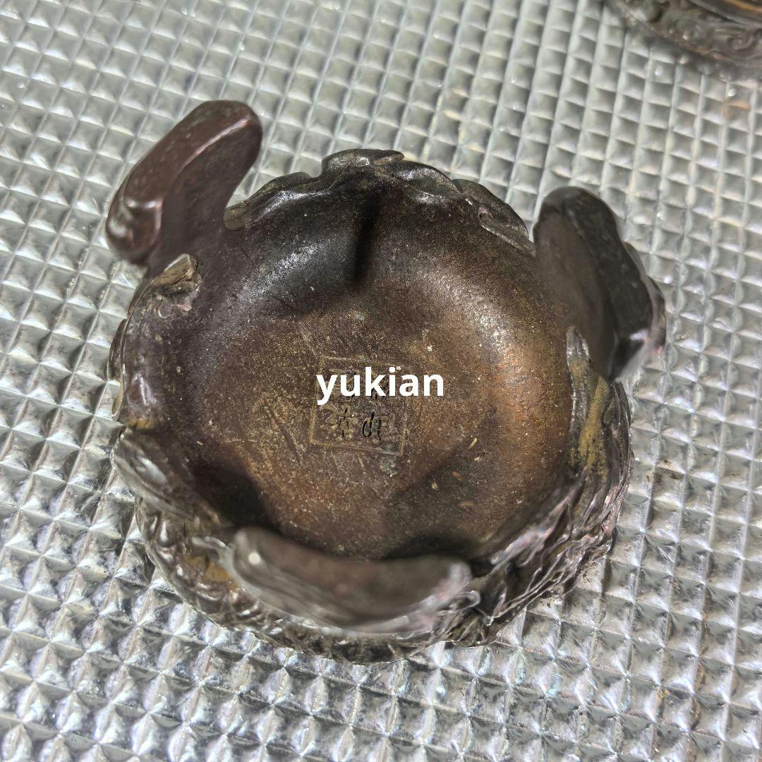 銅器 龍鳳竜柱香炉 香筒 薫炉 置物 香挿 装飾品 工芸品 美術品