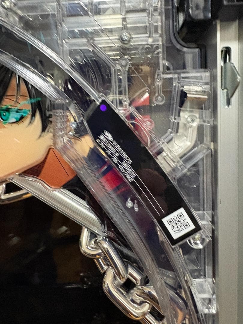 家庭用可 eフィーバーブルーロック 実機 外付け配線・鍵・トランス付