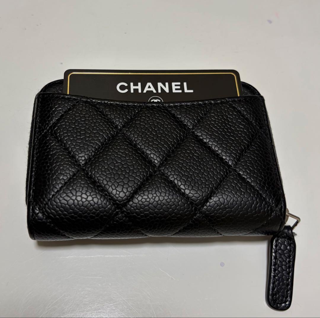 CHANEL シャネル ケース 財布 ブラック 小銭入れ