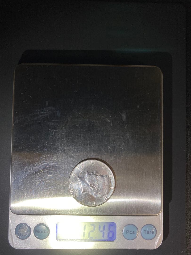 【アメリカ】ケネディハーフダラー銀貨(1964年)3枚組み