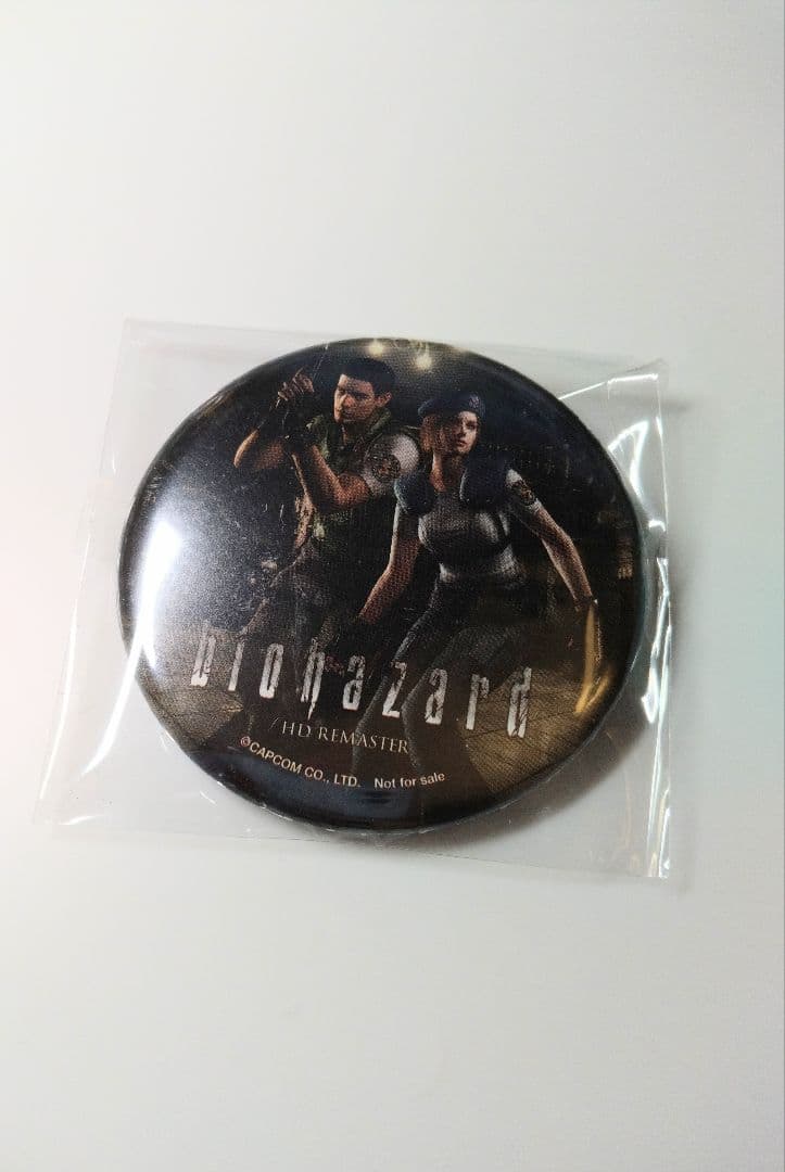 biohazard HD REMASTER　Resident Evil　缶バッジ