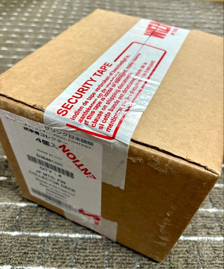 【新品未開封】MTG FF コレクター版統率者デッキ　日本語版4種セット