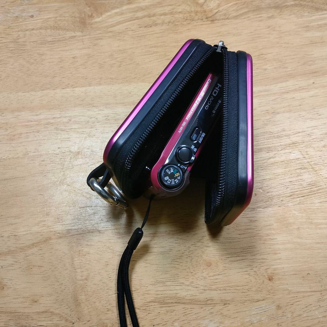 C*a様 SONY Cyber-shot DSC-HX7V レッド　カメラケース