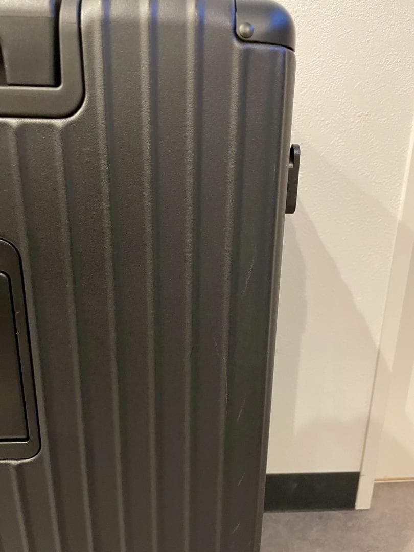 リベティ多機能キャリーケース【マットブラックМサイズ】32