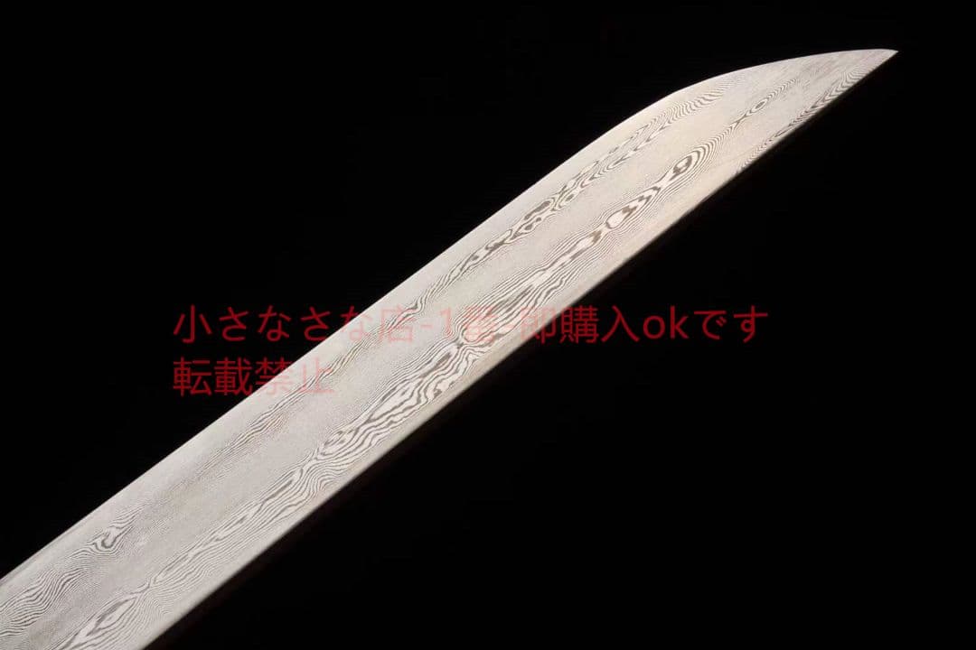 8寸新型酸枝木模様鋼短刀小刀  古兵器 武具 刀装具 日本刀 模造刀 居合刀