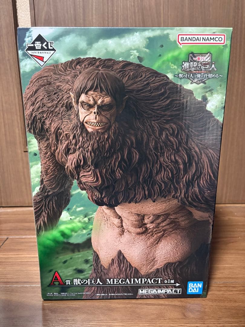 一番くじ 進撃の巨人 A賞 獣の巨人　MEGAIMPACT フィギュア