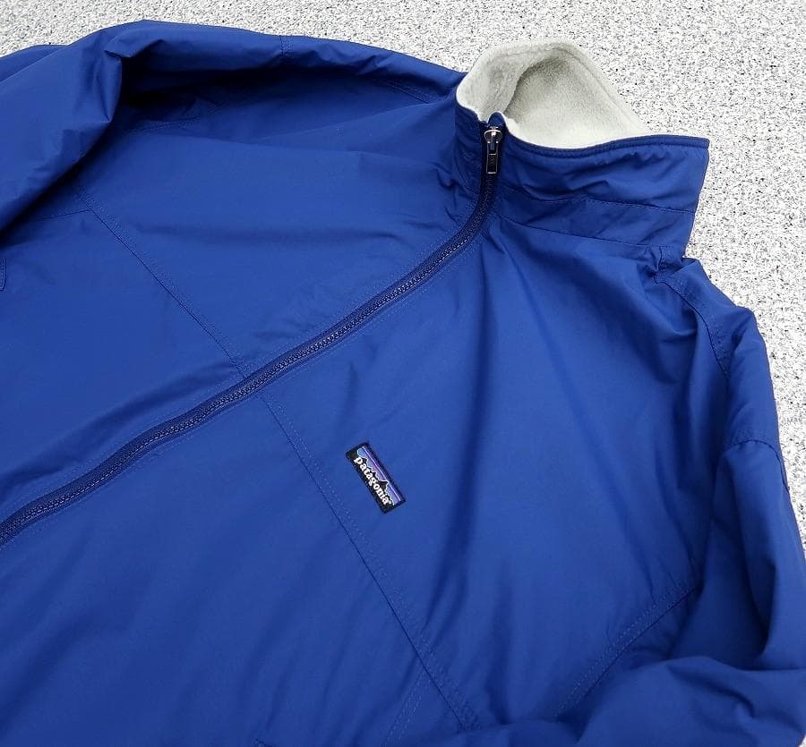 極美 XL パタゴニア 1998 シェルドシンチラ ジャケット ストームブルー