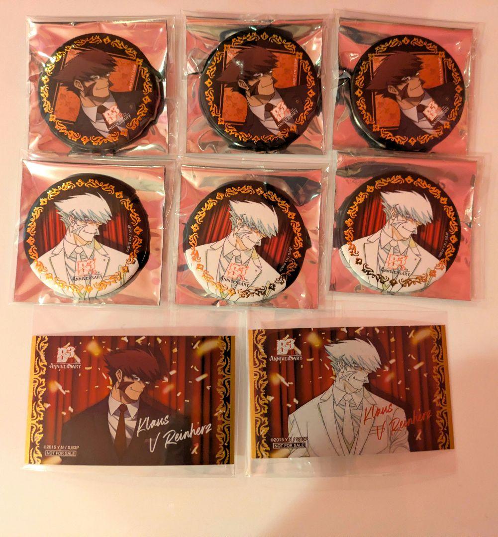 ジャンプフェスタ 中外鉱業 血界戦線 缶バッジ ポラショット クラウス