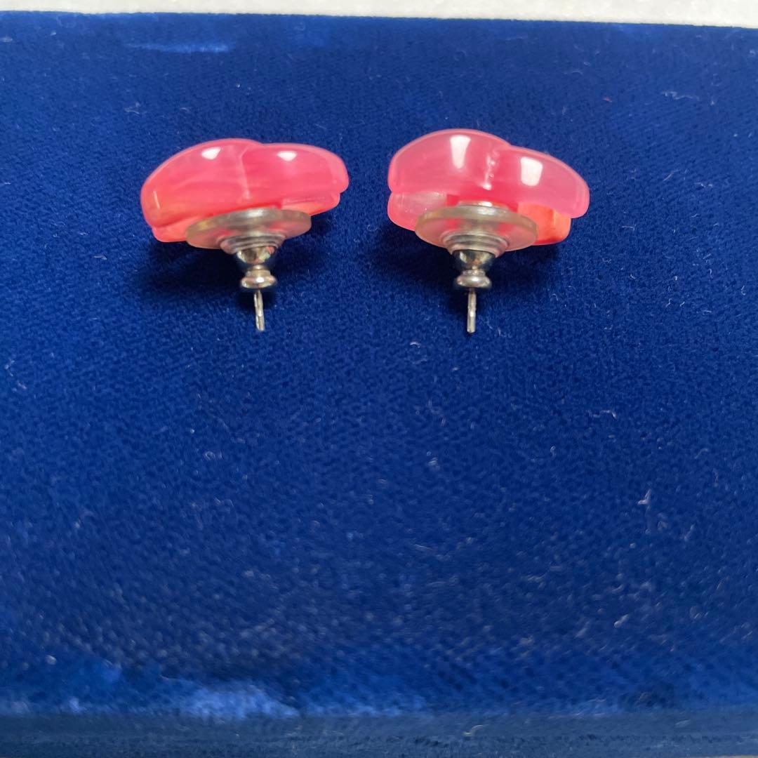 CHANEL シャネル ココマーク ピアス ピンク 03P ヴィンテージ レア