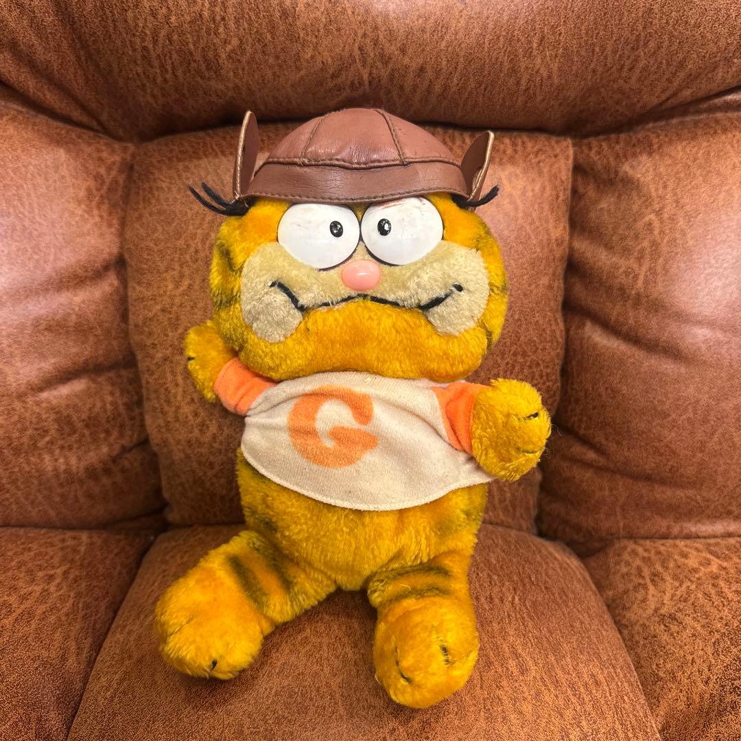 80年代 ビンテージガーフィールド ぬいぐるみ g17