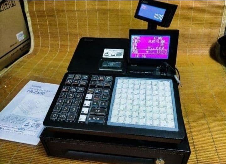 カシオレジスター　SR-CS550　1724444