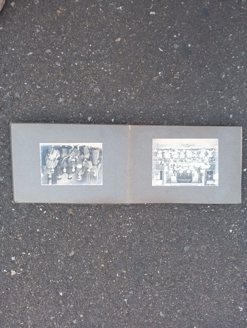 学生の写真帖　大正13年頃　女学生　着物　富山県　野球　ユニホーム　　　レトロ