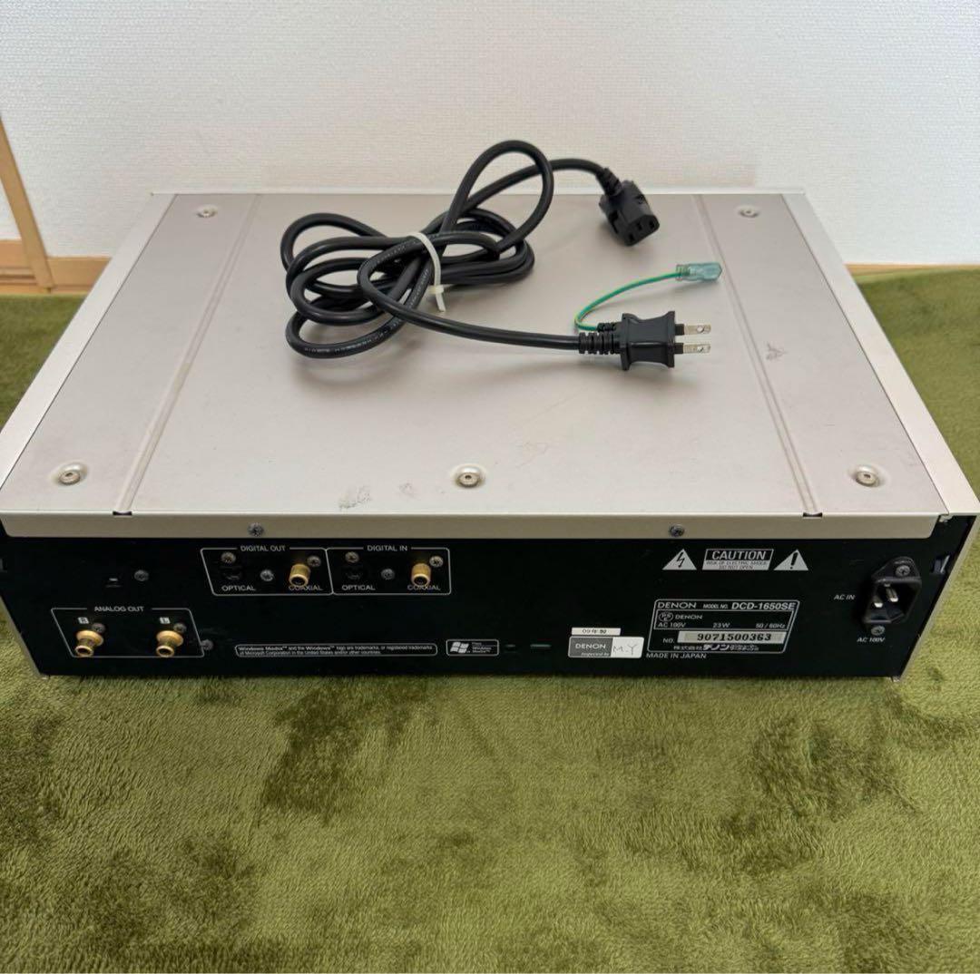 ジャンク DENON デノン CD/SACDプレーヤー DCD-1650SE